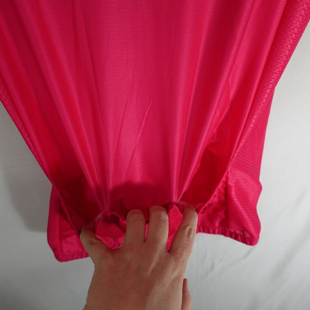 Cycle-Run Jersey Shirt Women Large Neon Pink Cycling Biking Bicycle Reflective - Picture 11 of 16